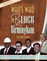 Who's Who in Black Birmingham cover