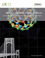 FlexBook: CK-12 Physics, 21st Century - A Compilation of Contemporary and Emerging Technologies cover