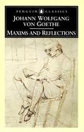 Maxims and Reflections cover