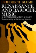 Renaissance and Baroque Music A Comprehensive Survey cover