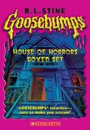 Goosebumps Welcome to Dead House, The Ghost Next Door, It Came From Beneath the Sink!, Stay Out of the Basement cover