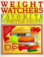 Weight Watchers Favorite Homestyle Recipes cover