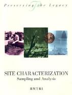Site Characterization, Sampling and Analysis cover