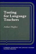 Testing for Language Teachers cover