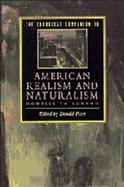 Cambridge Companion to American Realism and Naturalism: From Howells to London cover