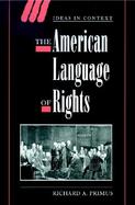 The American Language of Rights cover
