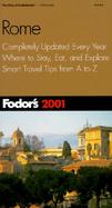 Fodor's Rome cover