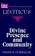 Divine Presence and Community A Commentary on the Book of Leviticus cover