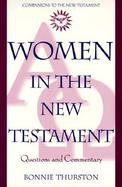 Women in the New Testament cover