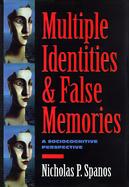 Multiple Identities and False Memories: A Sociocognitive Perspective cover