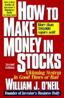 How to Make Money in Stocks: A Winning System in Good Times cover