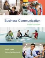Business Communication Building Critical Skills cover