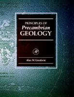 Principles of Precambrian Geology cover
