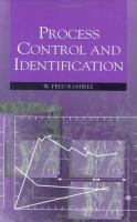 Process Control and Identification cover