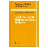 Exact Statistical Methods for Data Analysis cover