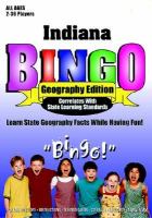 Indiana Bingo Geography Edition cover