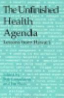 Unfinished Health Agenda Lessons from Hawaii cover