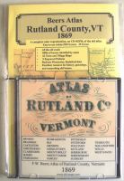 Atlas of Rutland Co, Vermont, 1869, CD Edition cover