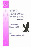Personal Breast Cancer Journal (B&W Edition) : A Record for Life Health cover