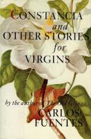 Constancia and Other Stories for Virgins cover