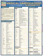 Medical Abbreviations Laminated Reference Guide cover