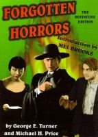 Forgotten Horrors: The Definitive Edition cover