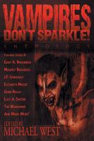 Vampires Don't Sparkle! cover