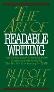 The Art of Readable Writing cover