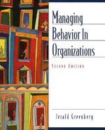 Managing Behavior in Organizations cover