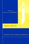 Fiscal Policy Lessons from Economic Research cover