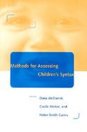 Methods for Assessing Children's Syntax cover
