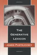The Generative Lexicon cover