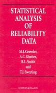 Statistical Analysis of Reliability Data cover
