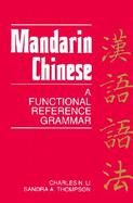 Mandarin Chinese A Functional Reference Grammar cover