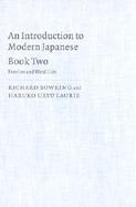 An Introduction to Modern Japanese cover