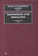 Transportation After Deregulation cover
