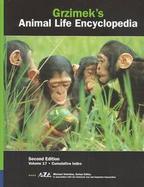 Grzimek's Animal Life Encyclopedia Cumulative Index (volume17) cover
