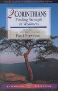 2 Corinthians Finding Strength in Weakness cover