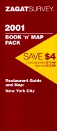 Zagat New York City Restaurants with Map cover