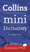 English Dictionary cover