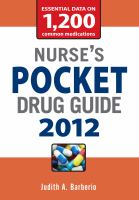 Nurses Pocket Drug Guide 2012 cover