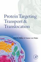 Protein Targeting Transport and Translocation cover