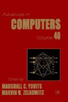 Advances in Computers (volume40) cover
