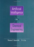 Artificial Intelligence in Chemical Engineering cover