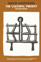 Man in Adaption The Cultural Present cover