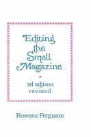 Editing the Small Magazine cover