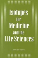 Isotopes for Medicine and the Life Sciences cover