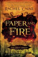 Paper and Fire : The Great Library cover