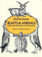 Beasts & Animals in Decorative Woodcuts of the Renaissance cover