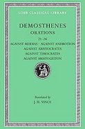 Demosthenes III Against Meidias, Androtion, Aristocrates, Timocrates, Aristogeiton cover